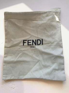 Fendi Dust Bag Drawstring Travel Storage Bag